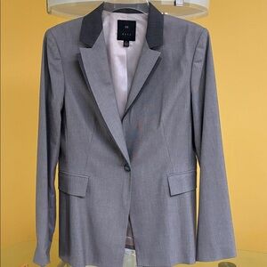 Zara Two-Tone Gray Blazer